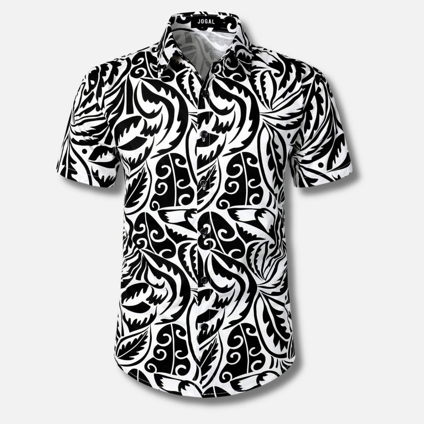 Hawaiian Shirt For Men Breathable Tropical Print Island Vibe Street Wave Vacation Wear