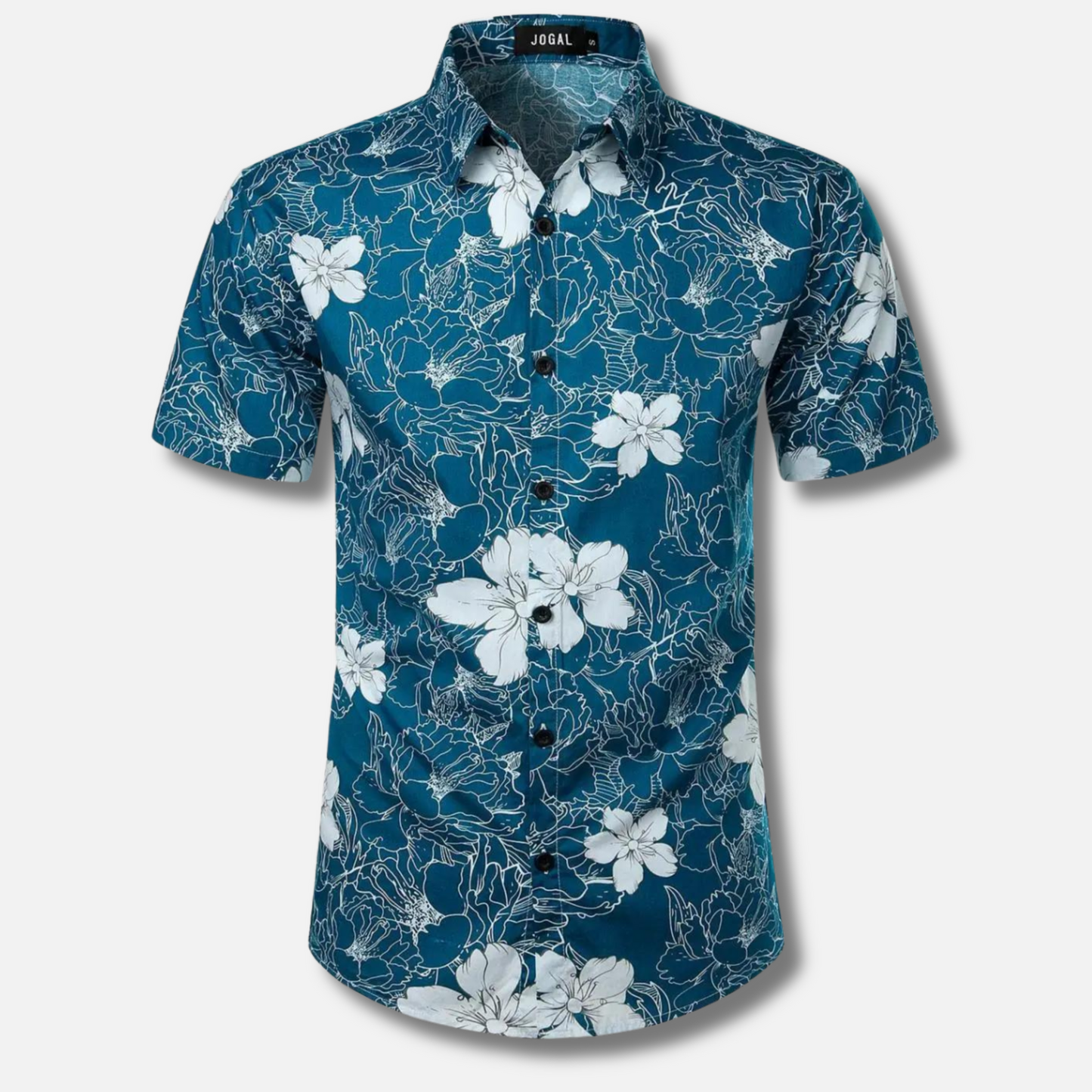 Hawaiian Shirt For Men Breathable Tropical Print Island Vibe Street Wave Vacation Wear