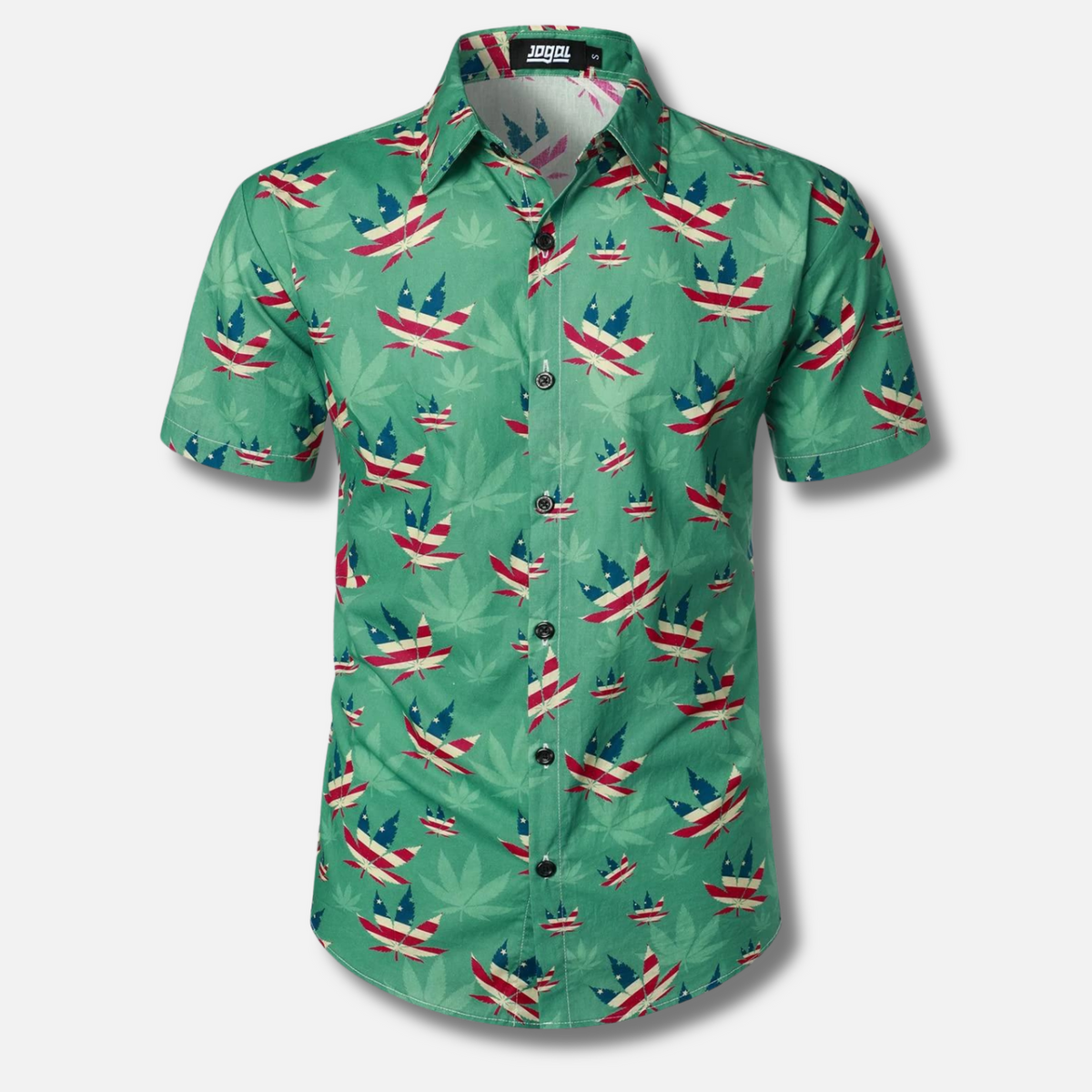 Hawaiian Shirt For Men Breathable Tropical Print Island Vibe Street Wave Vacation Wear