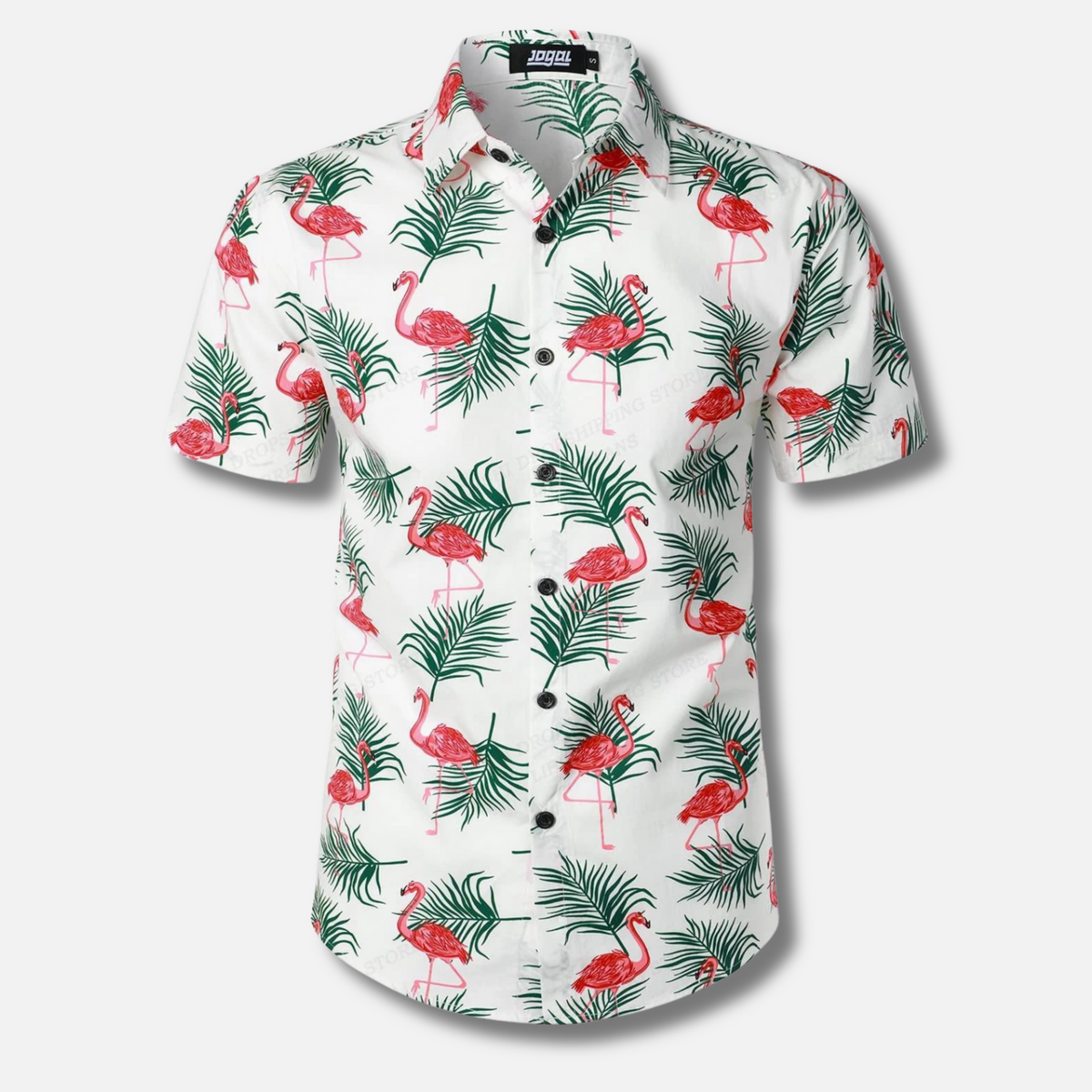 Hawaiian Shirt For Men Breathable Tropical Print Island Vibe Street Wave Vacation Wear