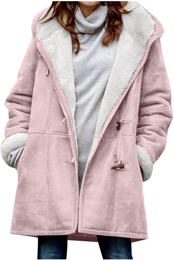 Street-Wave For Women Water-Resistant Winter Coat With Cozy Fleece Lining And Toggles