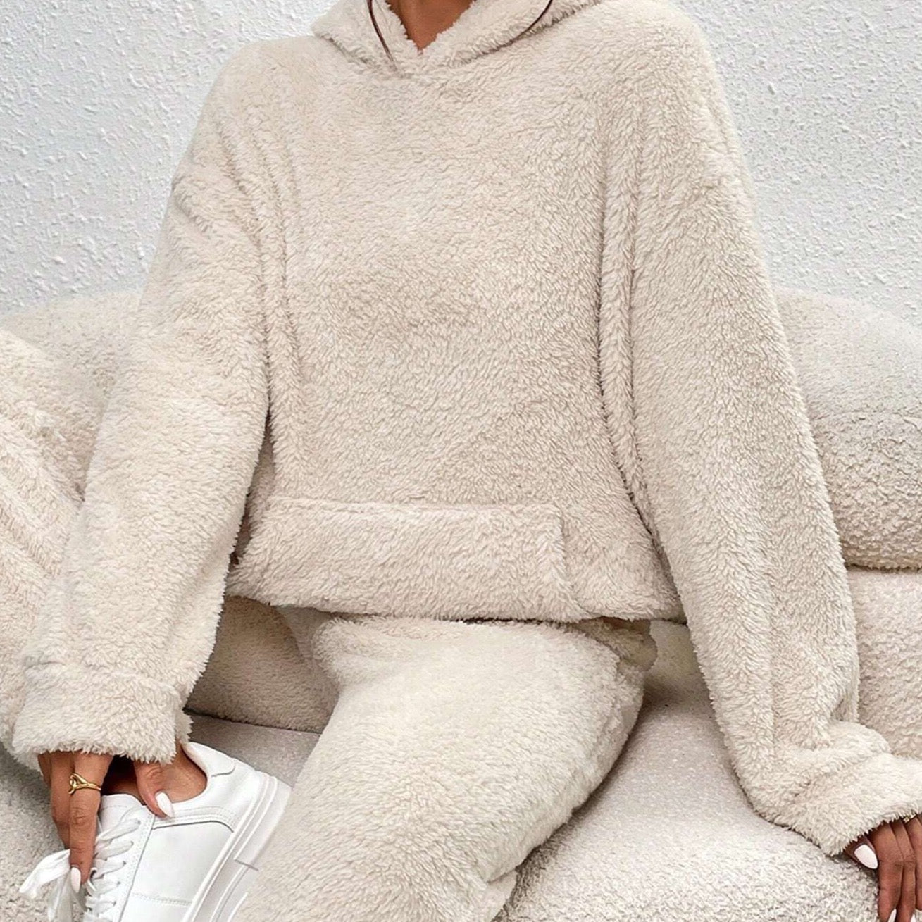 Street Wave Hannah Women Soft Cozy Two Piece Set Lounge
