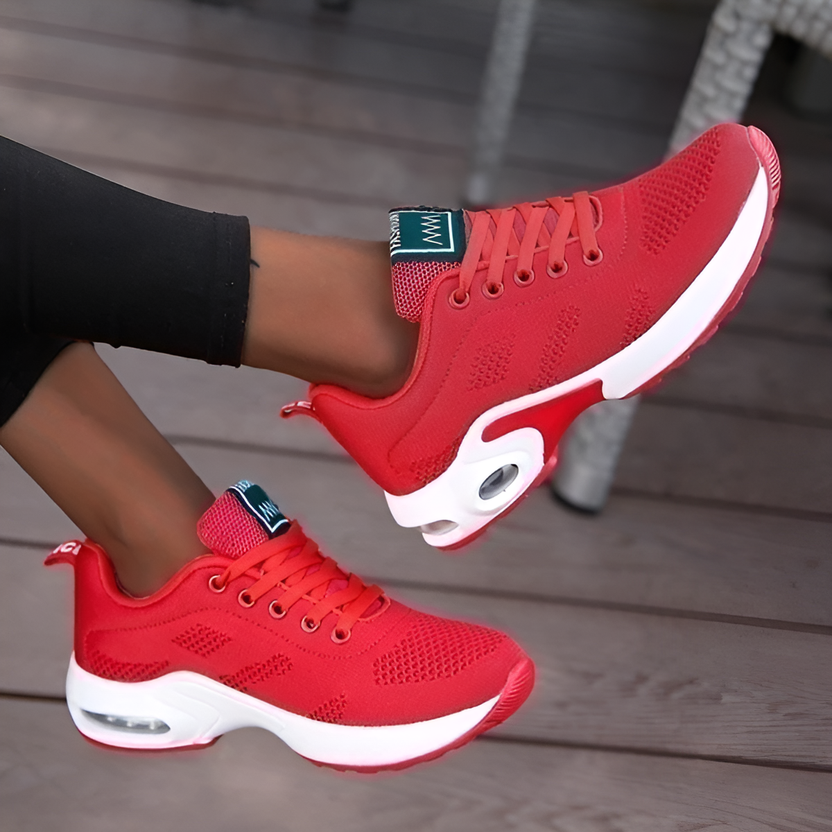 Street-Wave Women Orthopedic Comfort Sneakers for Everyday Wear with Ultra Cushioned Support