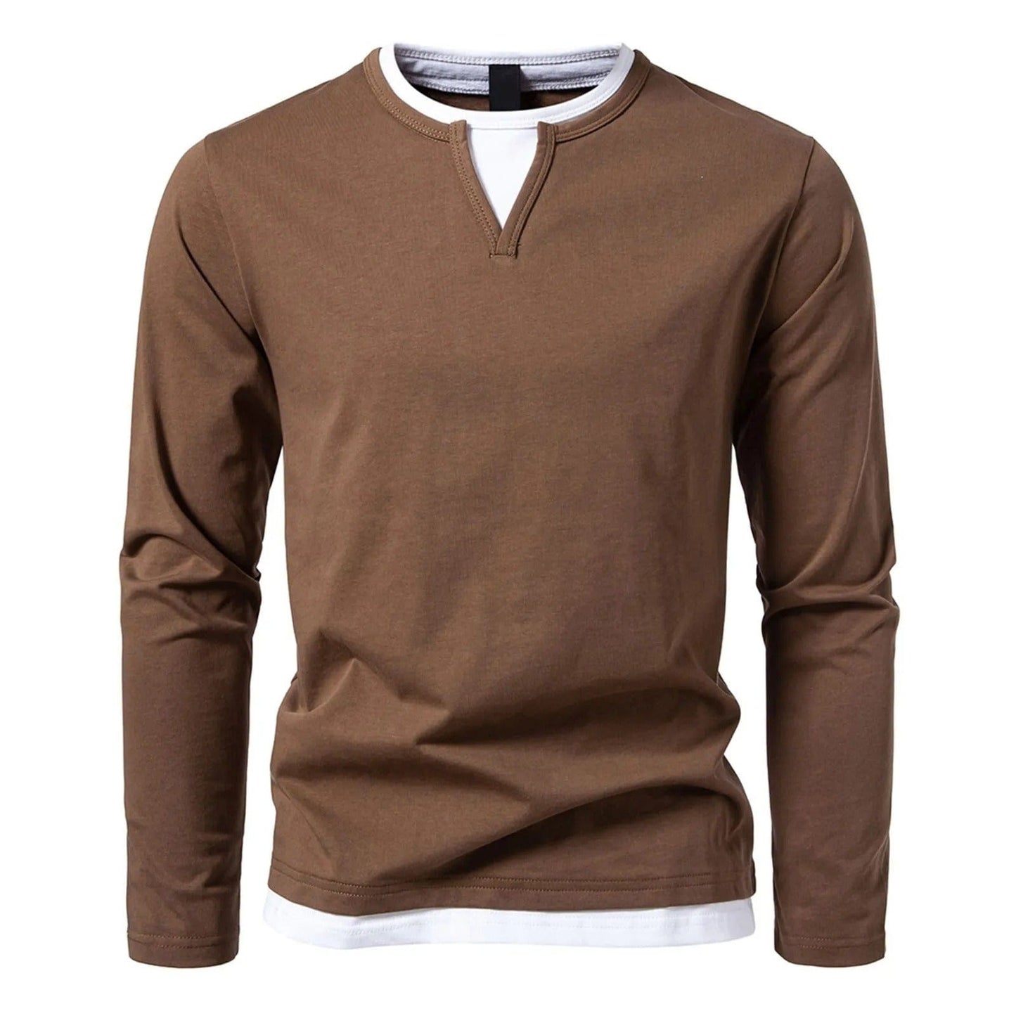 Street-Wave Mens Everyday Pullover Sweatshirt Warm Comfortable Casual Knit For Fall Winter