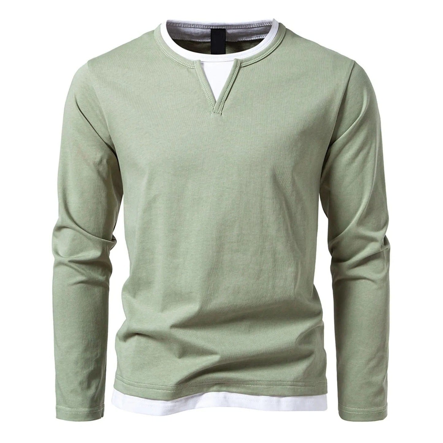 Street-Wave Mens Everyday Pullover Sweatshirt Warm Comfortable Casual Knit For Fall Winter