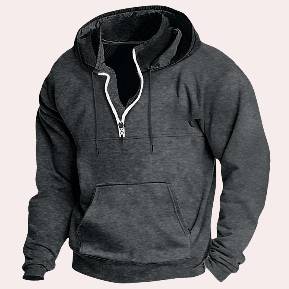 Hooded Jacket For Men Street-wave Cozy Warmth Everyday