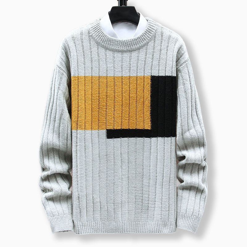 Streetwave Cozy Warm Mens Sweater Soft Knit Pullover For Stylish Men Autumn Winter Wear