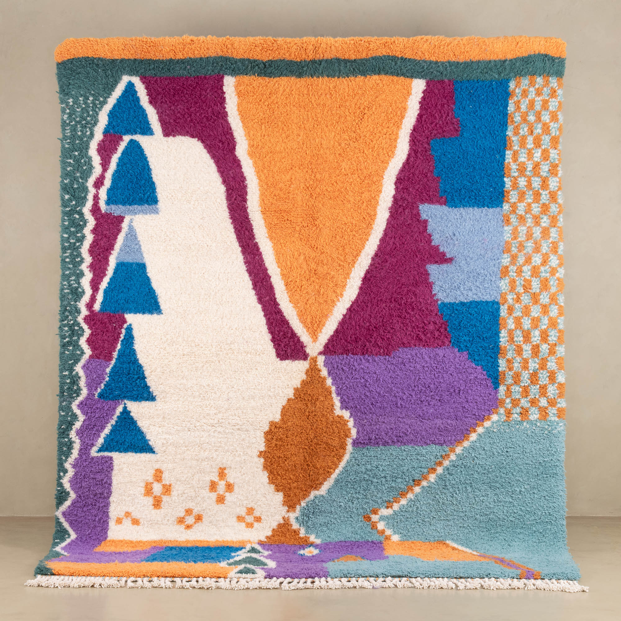 Lamssa - Beni ourain rug - Street-Wave