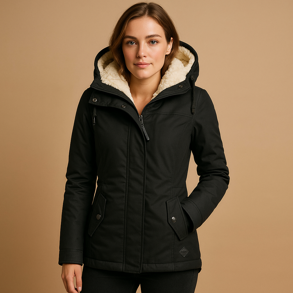 Street Wave Womens Hooded Parka Coat Insulated Warmth Winter Jacket Designed For Women