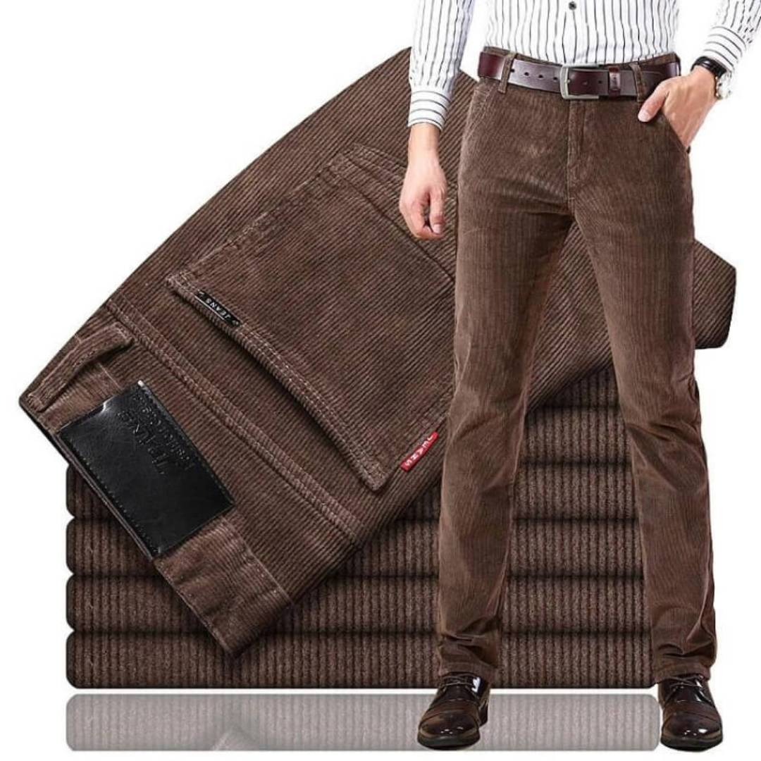 Summer Corduroy Pants For Men By Street Wave Soft Relaxed Fit For All Day Comfort