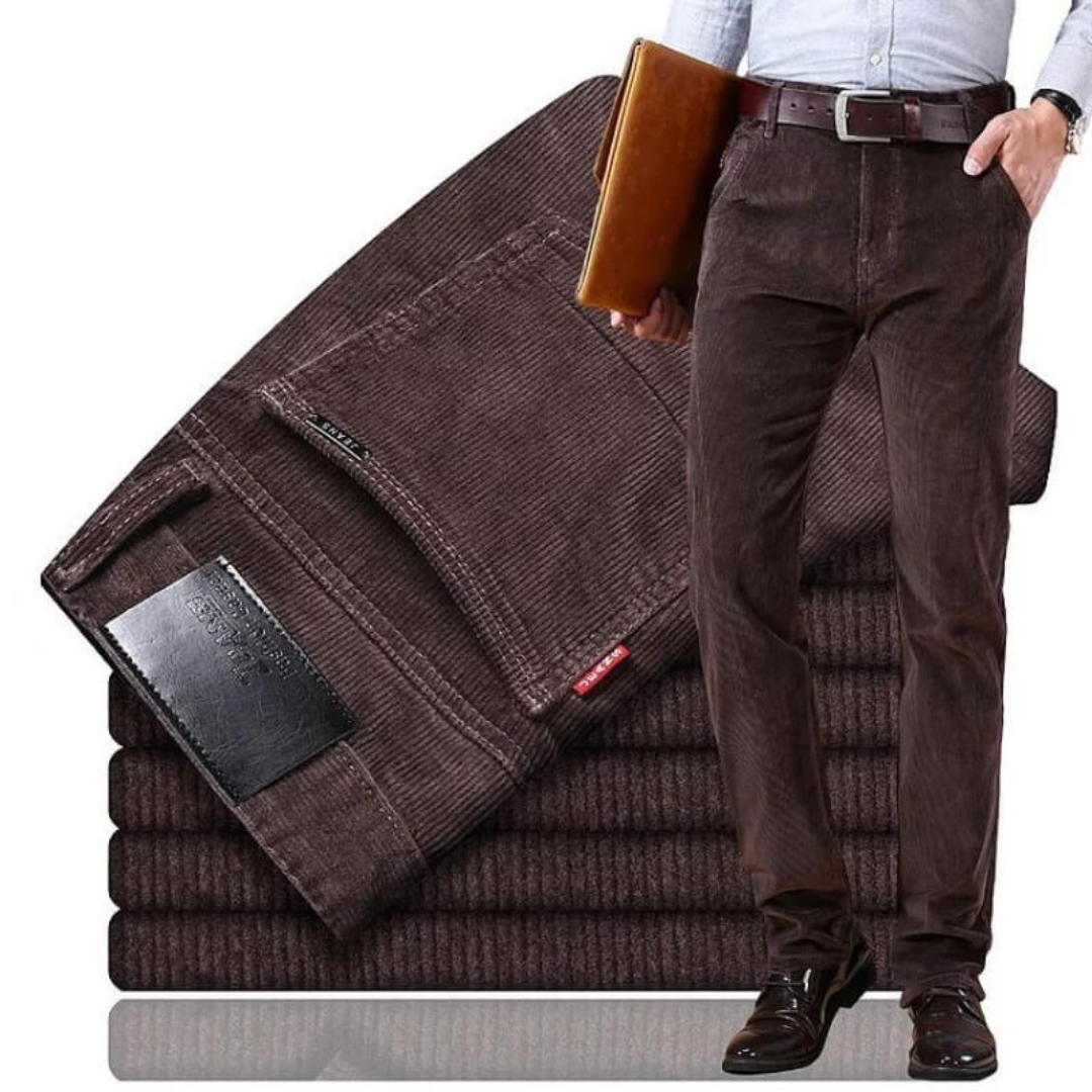 Summer Corduroy Pants For Men By Street Wave Soft Relaxed Fit For All Day Comfort