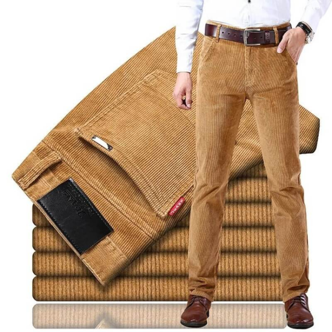 Summer Corduroy Pants For Men By Street Wave Soft Relaxed Fit For All Day Comfort