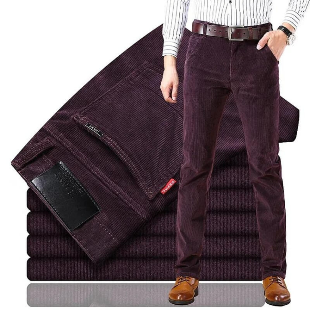 Summer Corduroy Pants For Men By Street Wave Soft Relaxed Fit For All Day Comfort