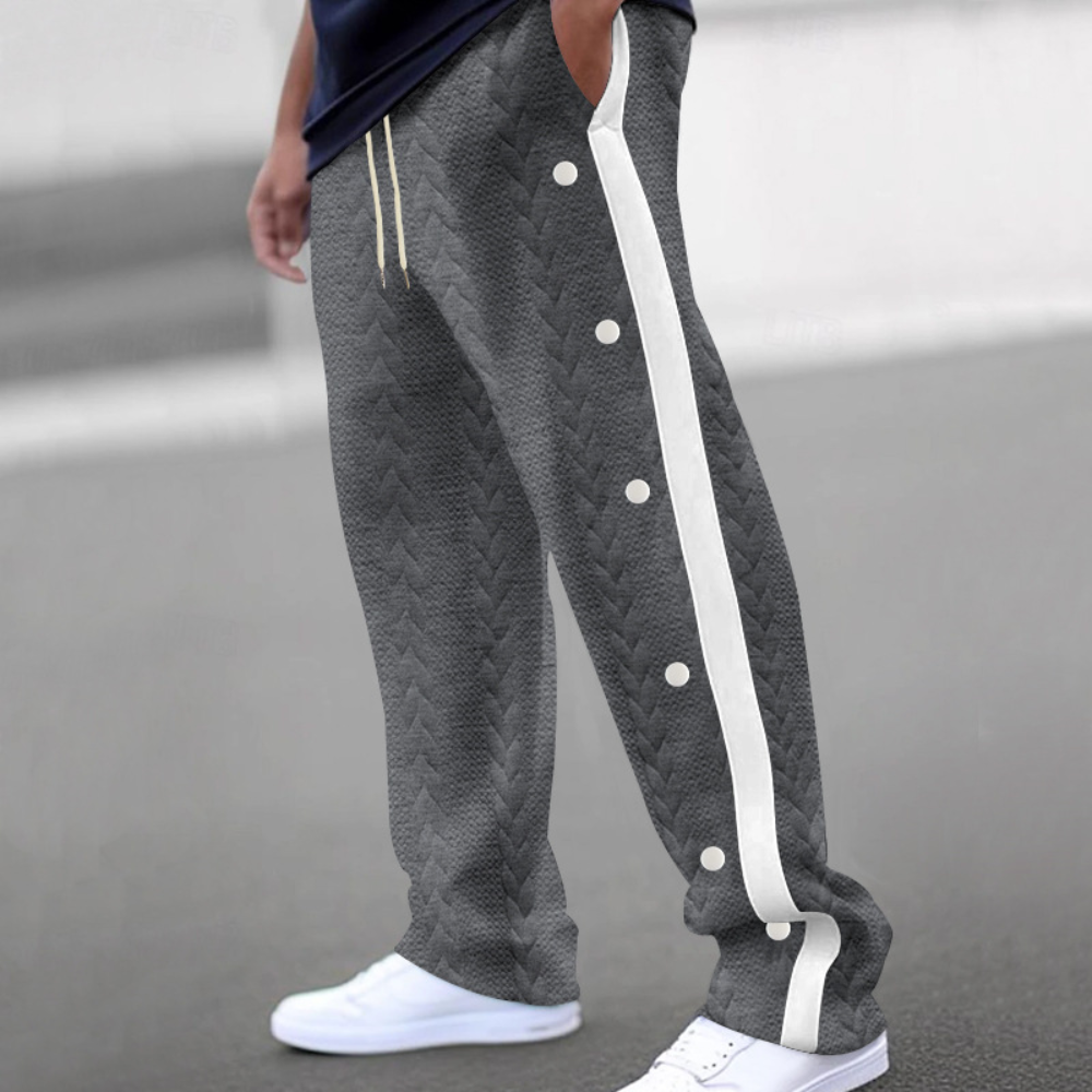 Eldric Men's Summer Pants Lightweight Breathable Easy Wear Relaxed Fit for Hot Weather