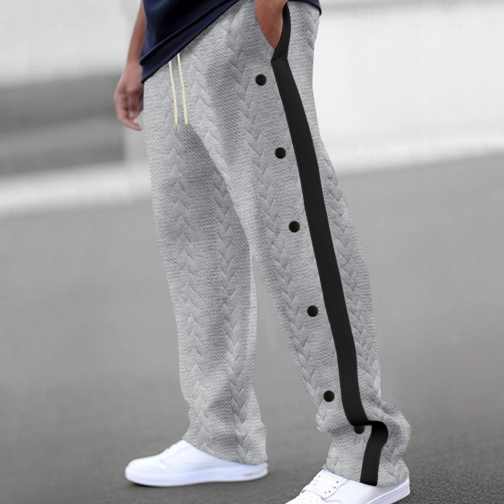 Eldric Men's Summer Pants Lightweight Breathable Easy Wear Relaxed Fit for Hot Weather