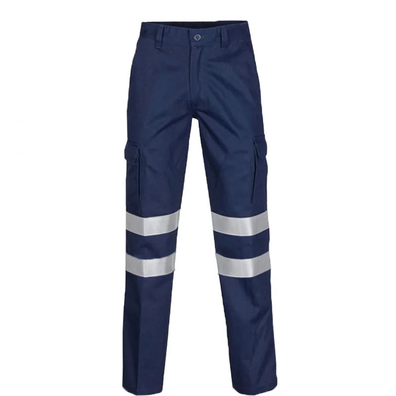 Wolfhart Reflective Work Pants for Men Lightweight Breathable and Durable with High Visibility Strips