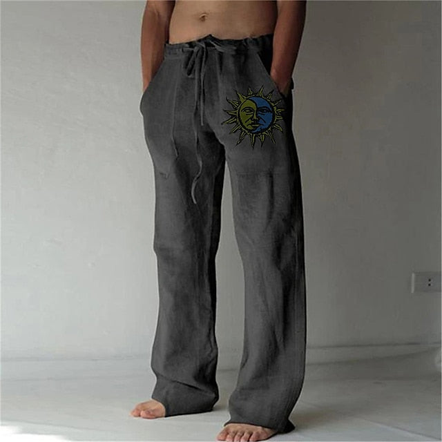 Torwald Linen Beach Pants For Summer Men Breathable Lightweight Relaxed Fit For Beach And Travel
