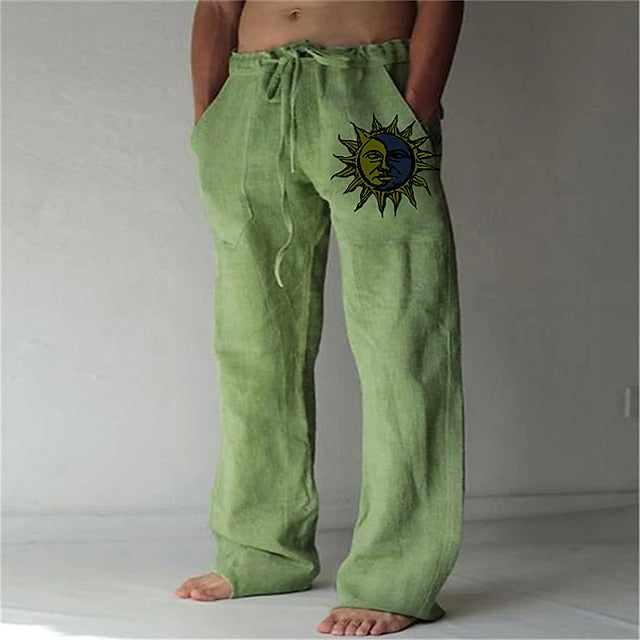 Torwald Linen Beach Pants For Summer Men Breathable Lightweight Relaxed Fit For Beach And Travel