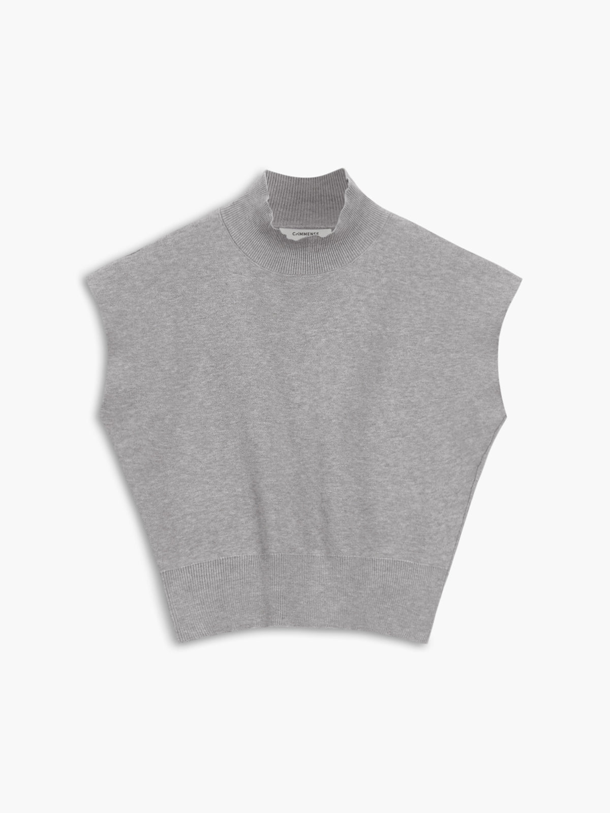 Street-Wave Leisurely Solid Pullover Sweater Vest - Casual Knit Top With Slight Stretch For All Day Comfort