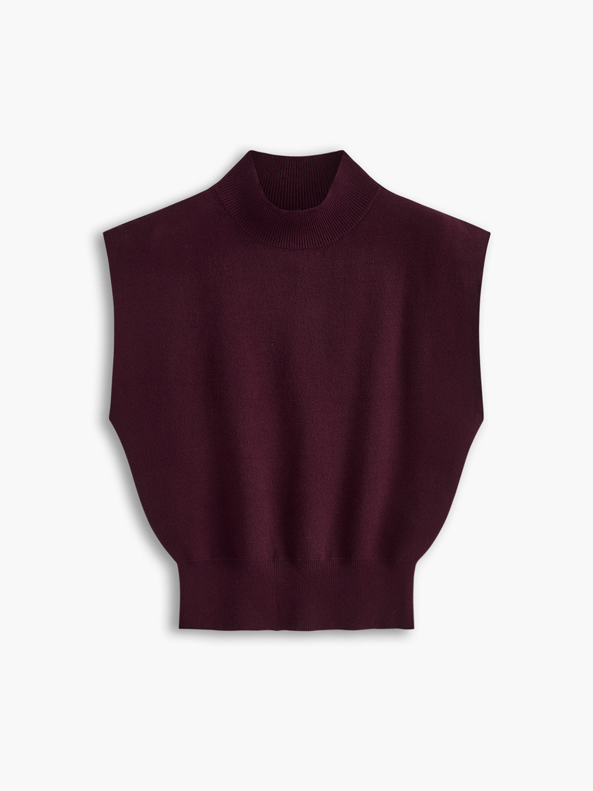 Street-Wave Leisurely Solid Pullover Sweater Vest - Casual Knit Top With Slight Stretch For All Day Comfort