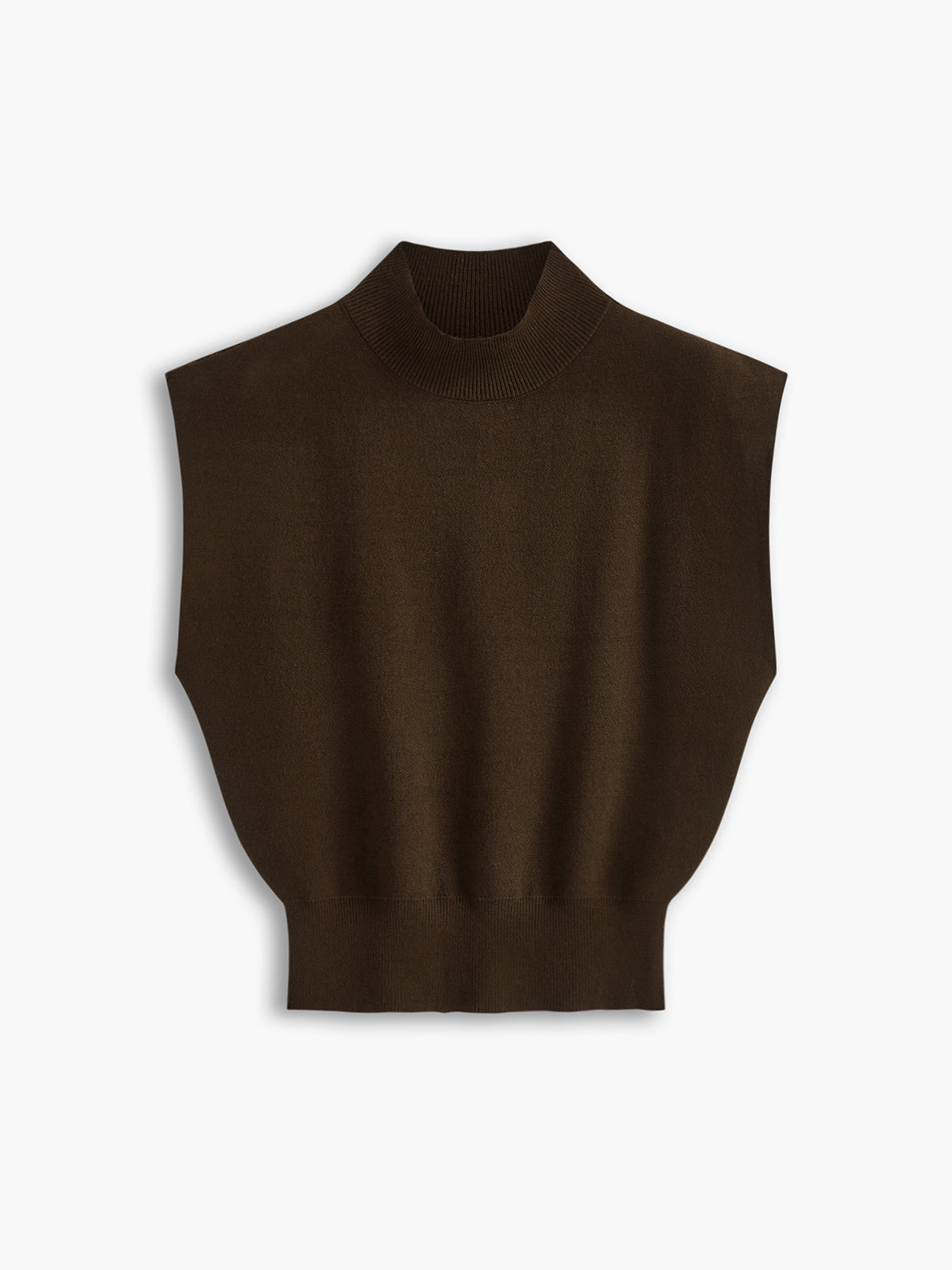 Street-Wave Leisurely Solid Pullover Sweater Vest - Casual Knit Top With Slight Stretch For All Day Comfort