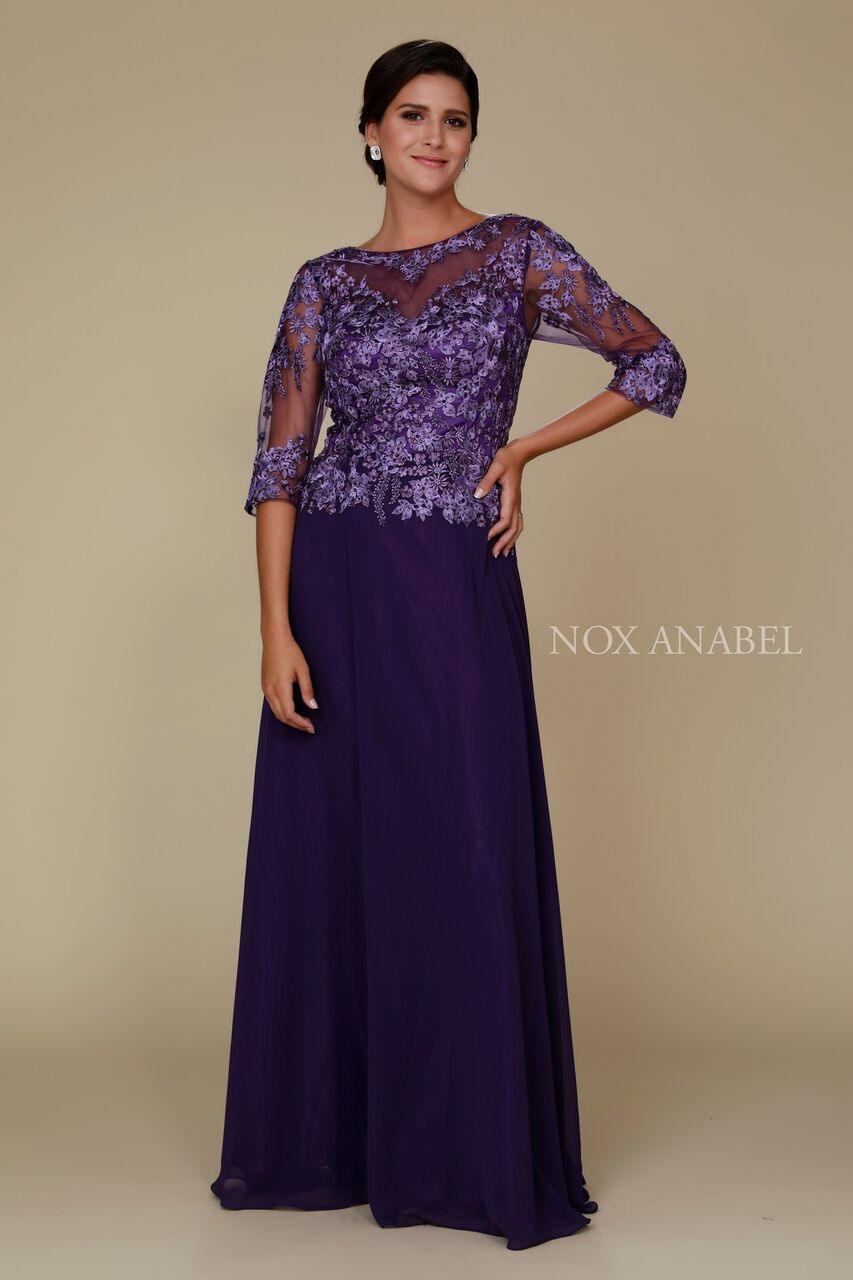 Street Wave Mother Of The Bride Dress Chiffon Beaded Embroidered Illusion Bodice