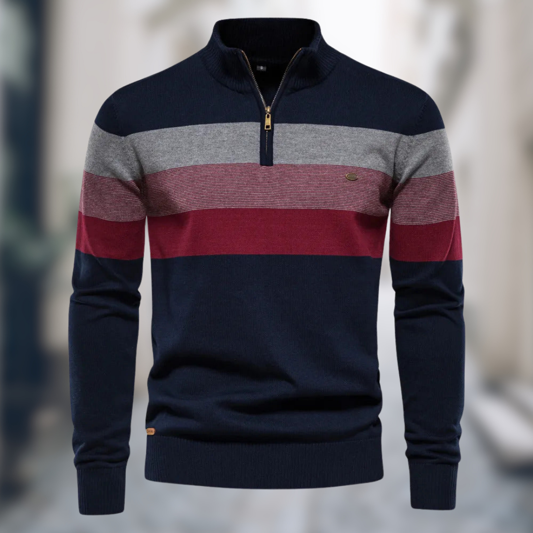 Street-wave Alaric Men's Warm Sweater Luxurious Cozy Knit For Autumn And Winter Season