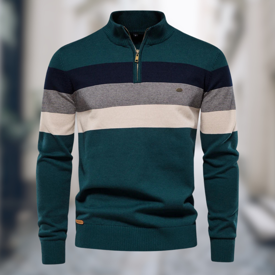 Street-wave Alaric Men's Warm Sweater Luxurious Cozy Knit For Autumn And Winter Season