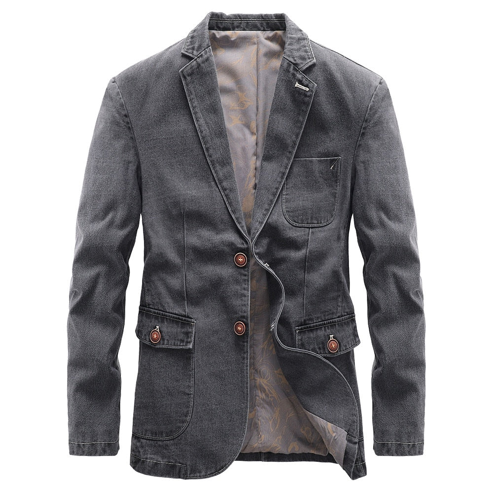 Streetwave Business Denim Jacket For Professionals With Modern Polished Look And Versatile Style