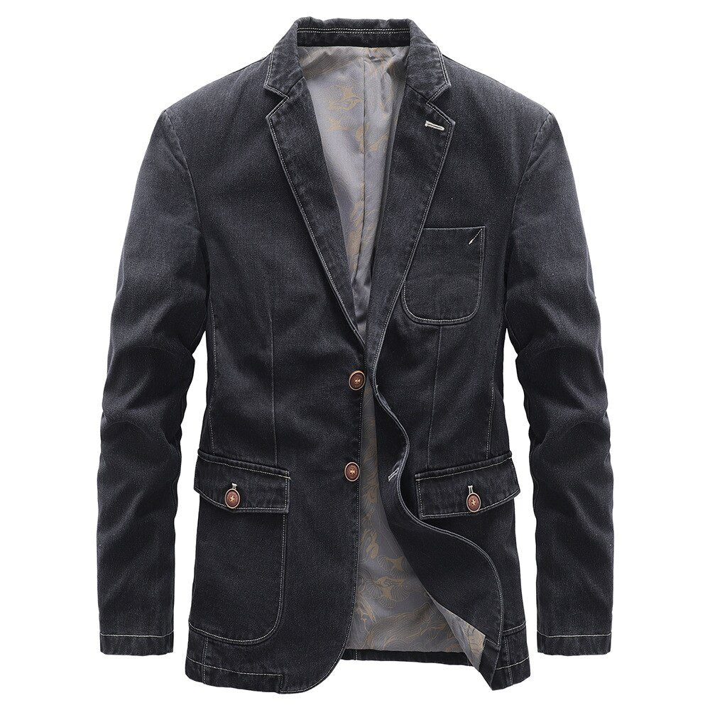 Streetwave Business Denim Jacket For Professionals With Modern Polished Look And Versatile Style