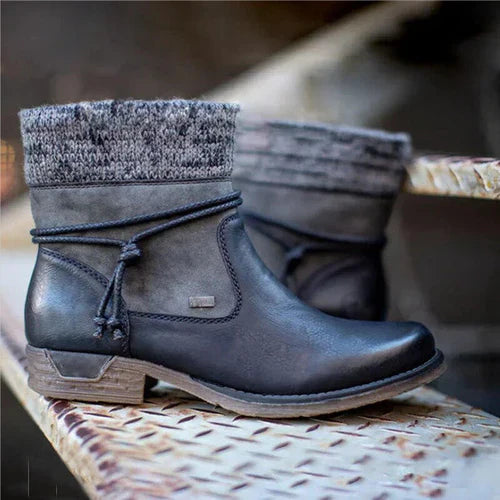 Street-Wave Winter Boots for Everyday Comfort with Warmth, Traction, and Easy Zip