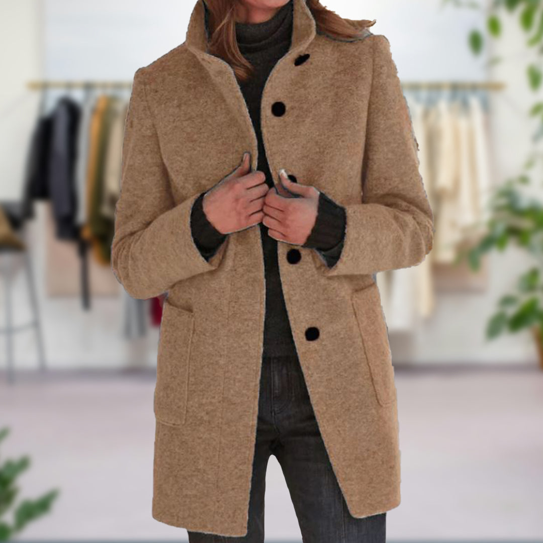 Street-Wave Womens Autumn Coat Nine Warmth And Elegance For City Commuters And Everyday Style