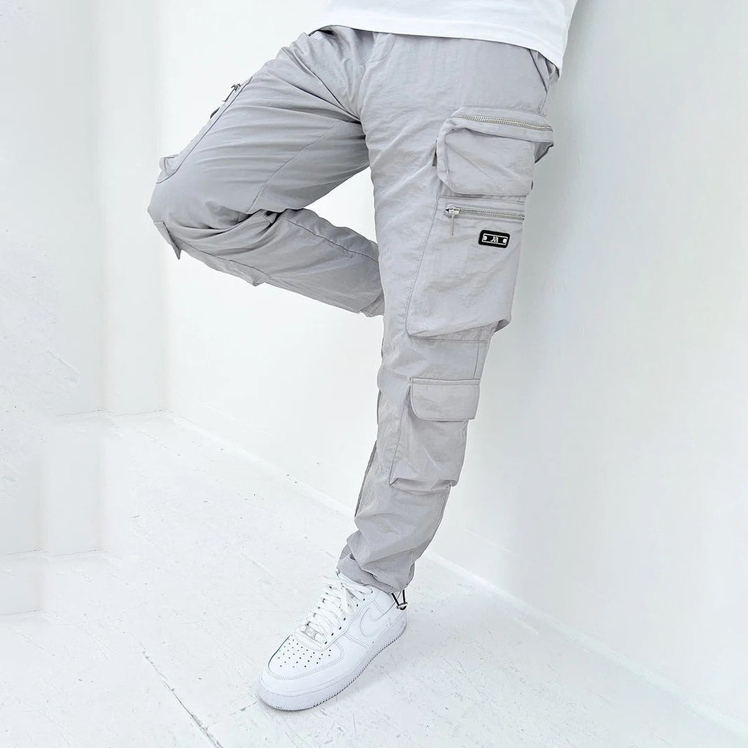 Men's Cargo Pants By Christianus With Multiple Pockets, Lightweight Breathable Fabric, All Day Comfort