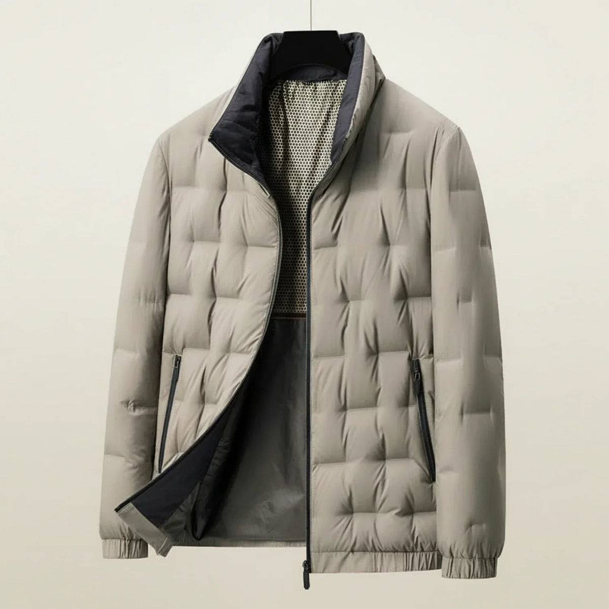 Street-Wave Men's Lightweight Quilted Puffer Jacket