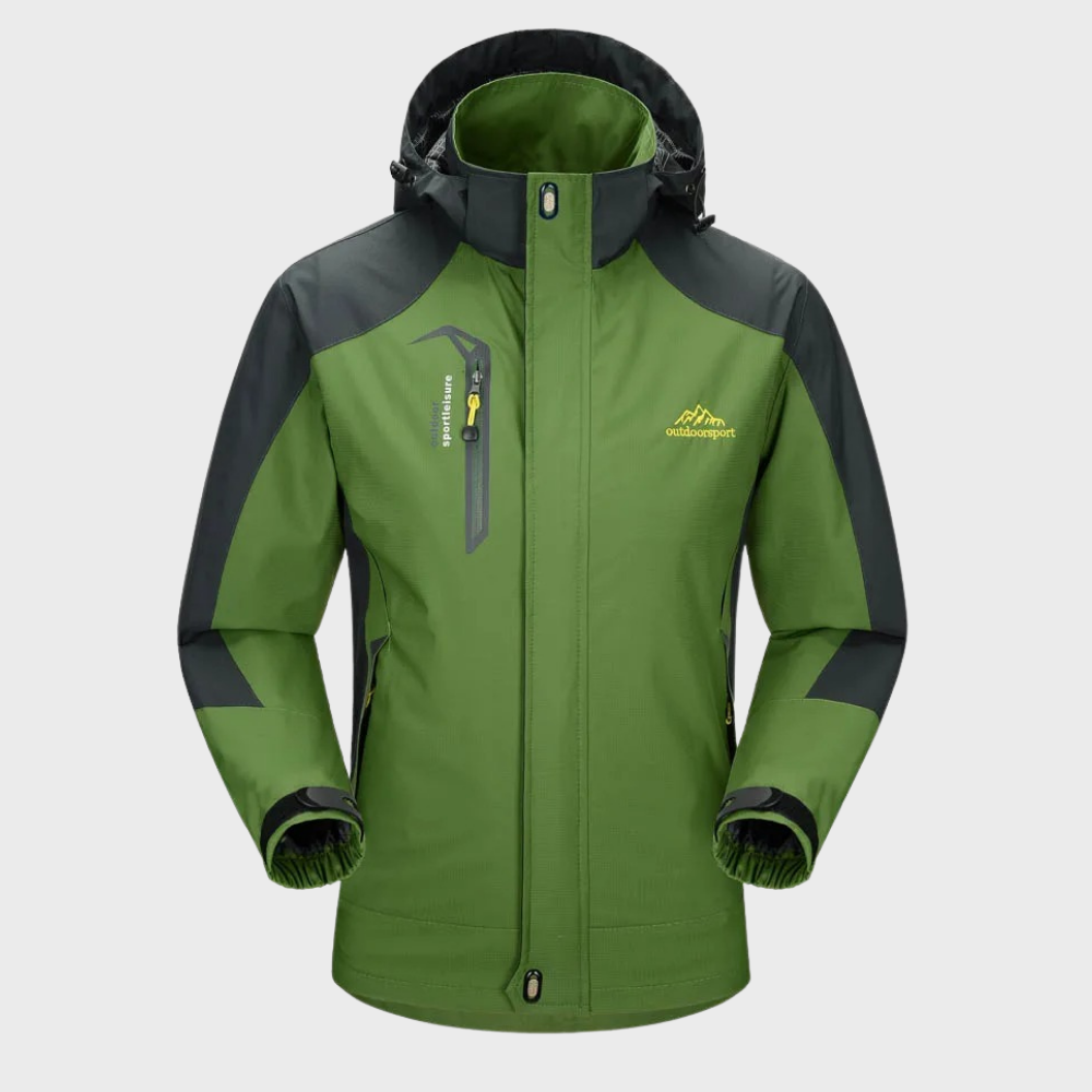 Streetwave Men Waterproof Windbreaker All Season Jacket For Outdoor Enthusiasts Everyday