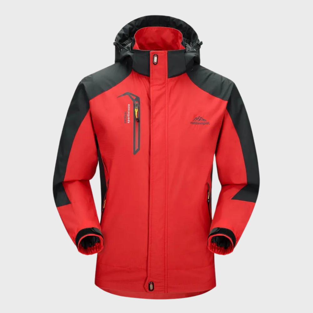 Streetwave Men Waterproof Windbreaker All Season Jacket For Outdoor Enthusiasts Everyday