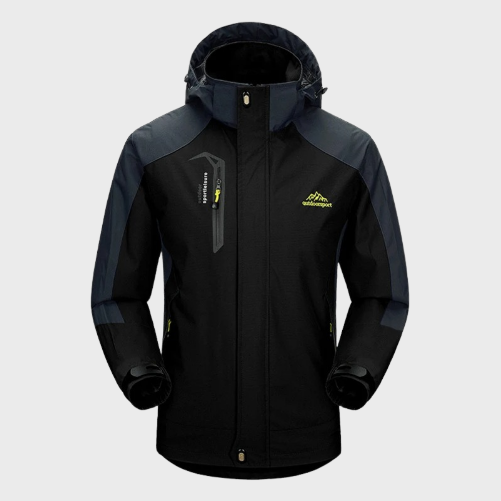 Streetwave Men Waterproof Windbreaker All Season Jacket For Outdoor Enthusiasts Everyday