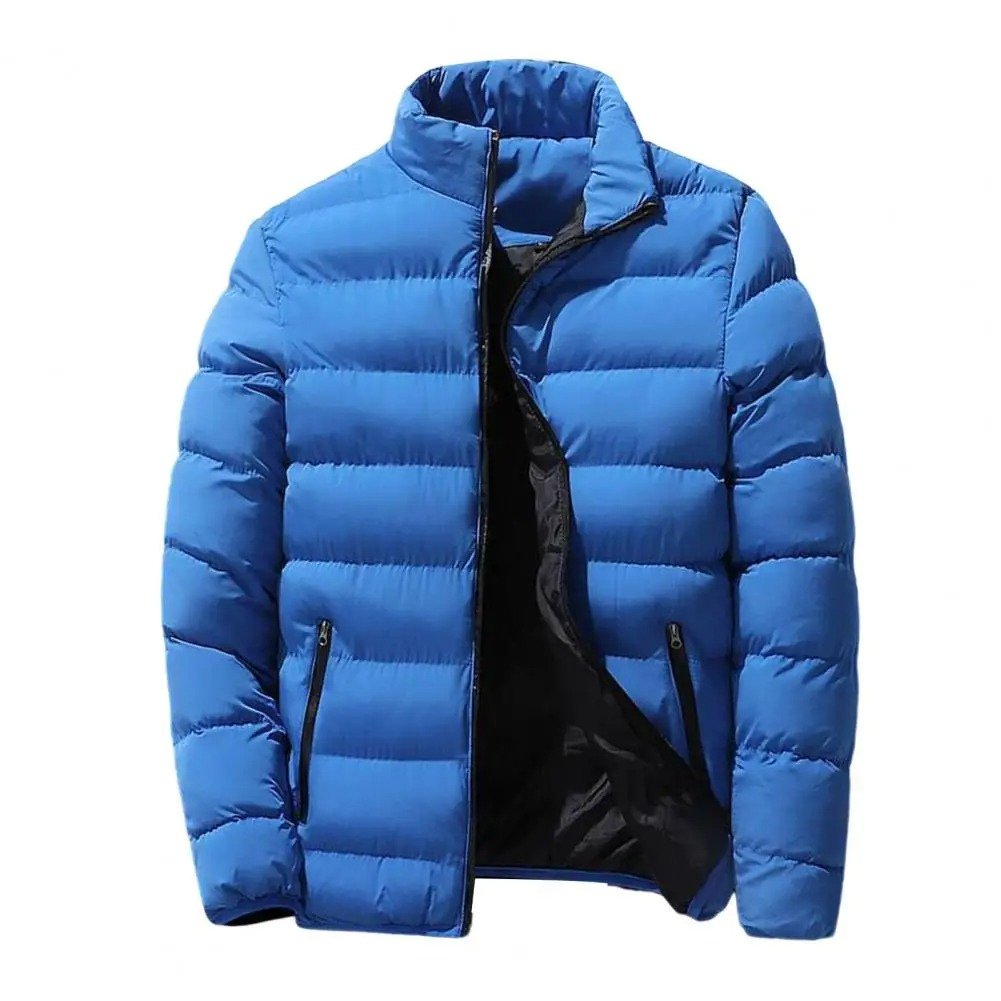Street-wave Mens Puffer Jacket Ultimate Warmth And Casual Style For Fall Winter AllSeason