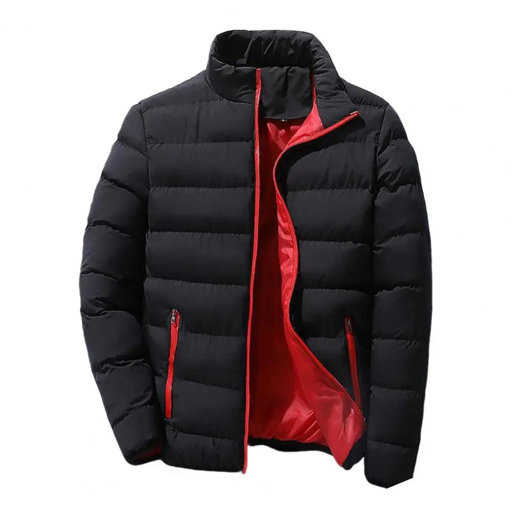 Street-wave Mens Puffer Jacket Ultimate Warmth And Casual Style For Fall Winter AllSeason