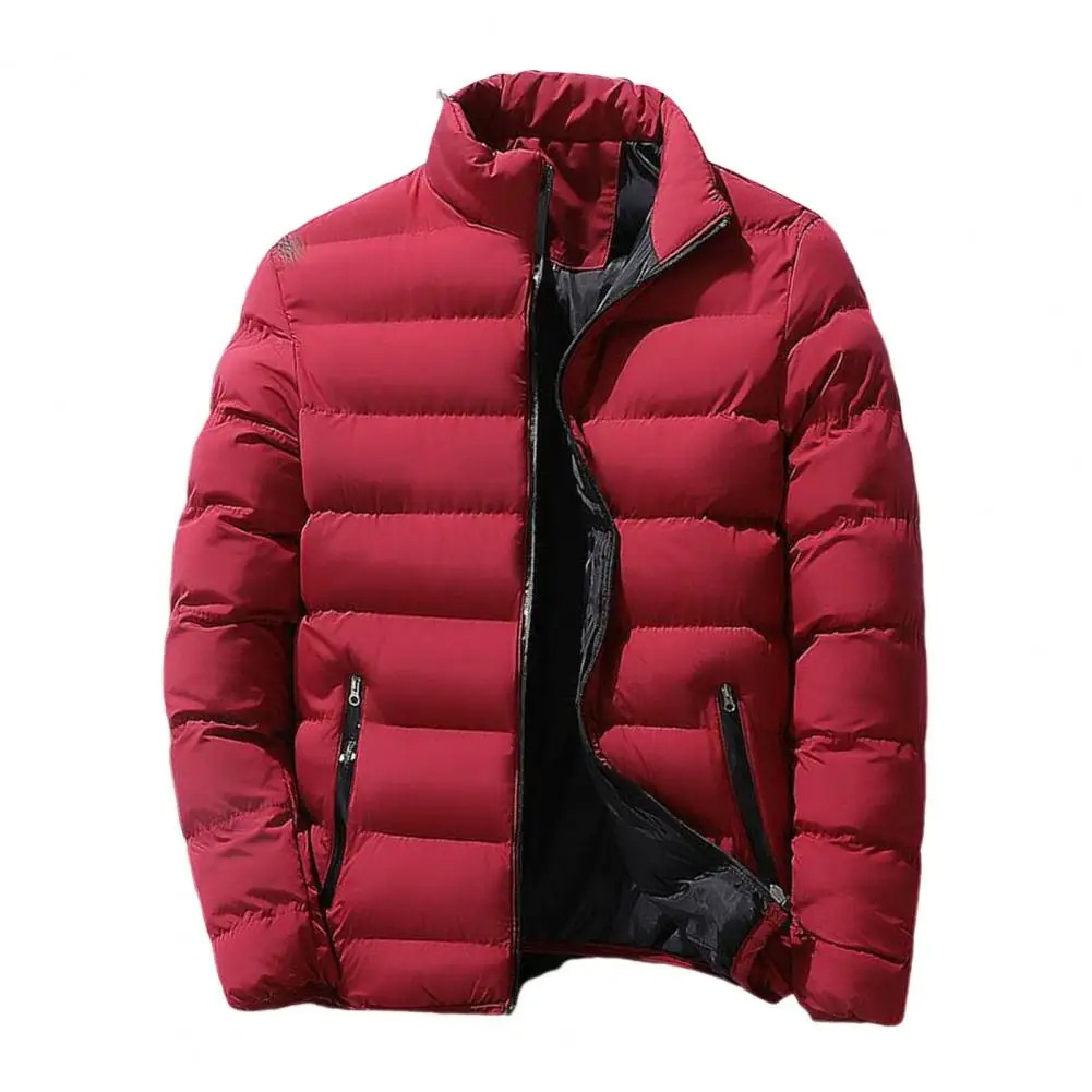 Street-wave Mens Puffer Jacket Ultimate Warmth And Casual Style For Fall Winter AllSeason