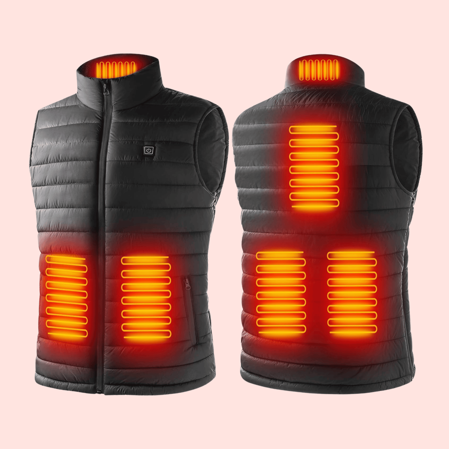 Street-wave Heated Vest For Men Lightweight Warmth With Modern Heating Advanced Elements
