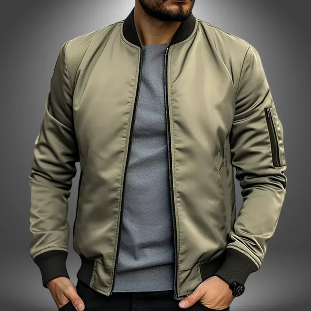 Streetwave Lightweight Bomber Jacket For Men Windbreaker Comfort And Casual Style