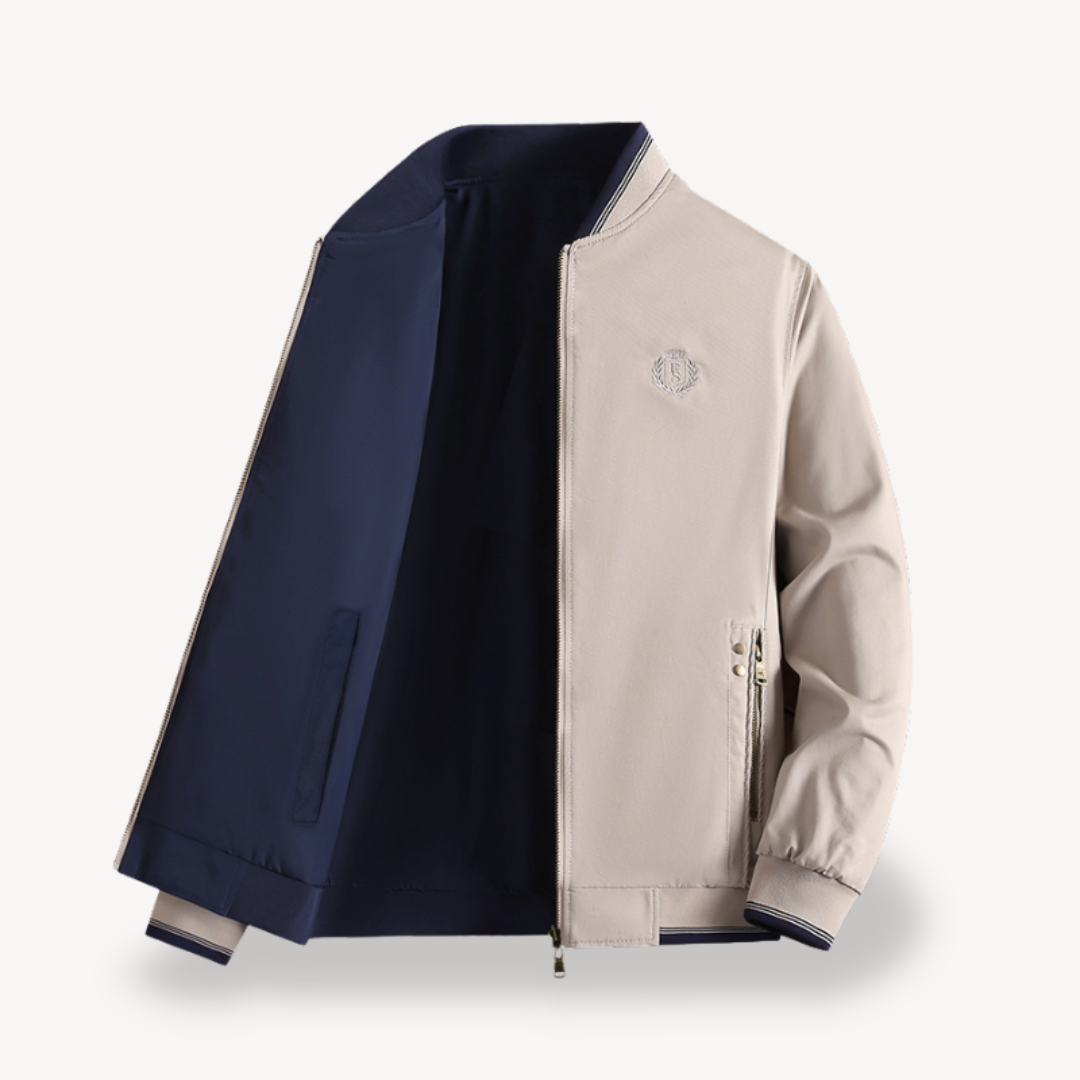 Street-Wave Lightweight Reversible Bomber Jacket For Men Slim Fit Multi Color Options