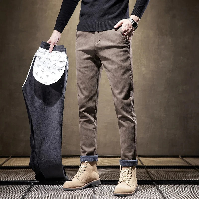 Alexander Mens Slim Fit Casual Pants for Modern Style and Everyday Comfort by Street-Wave