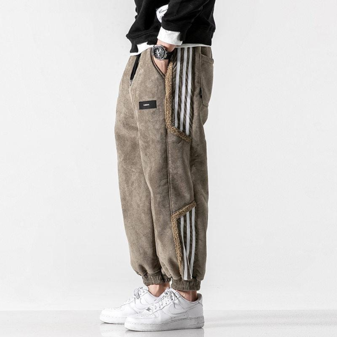Street-wave Bertram Wide Leg Pants For Men Comfort And Trendy Streetwear Style All Day