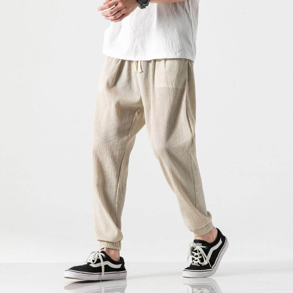 Linen Pants For Men Streetwave Modern Breathable Lightweight Comfort Versatile For Casual And Dressy