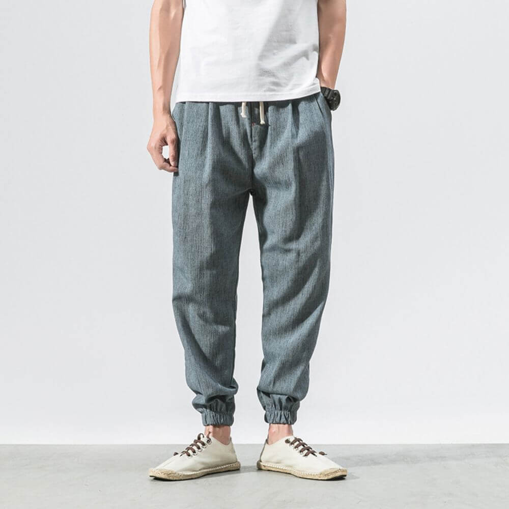 Linen Pants For Men Streetwave Modern Breathable Lightweight Comfort Versatile For Casual And Dressy