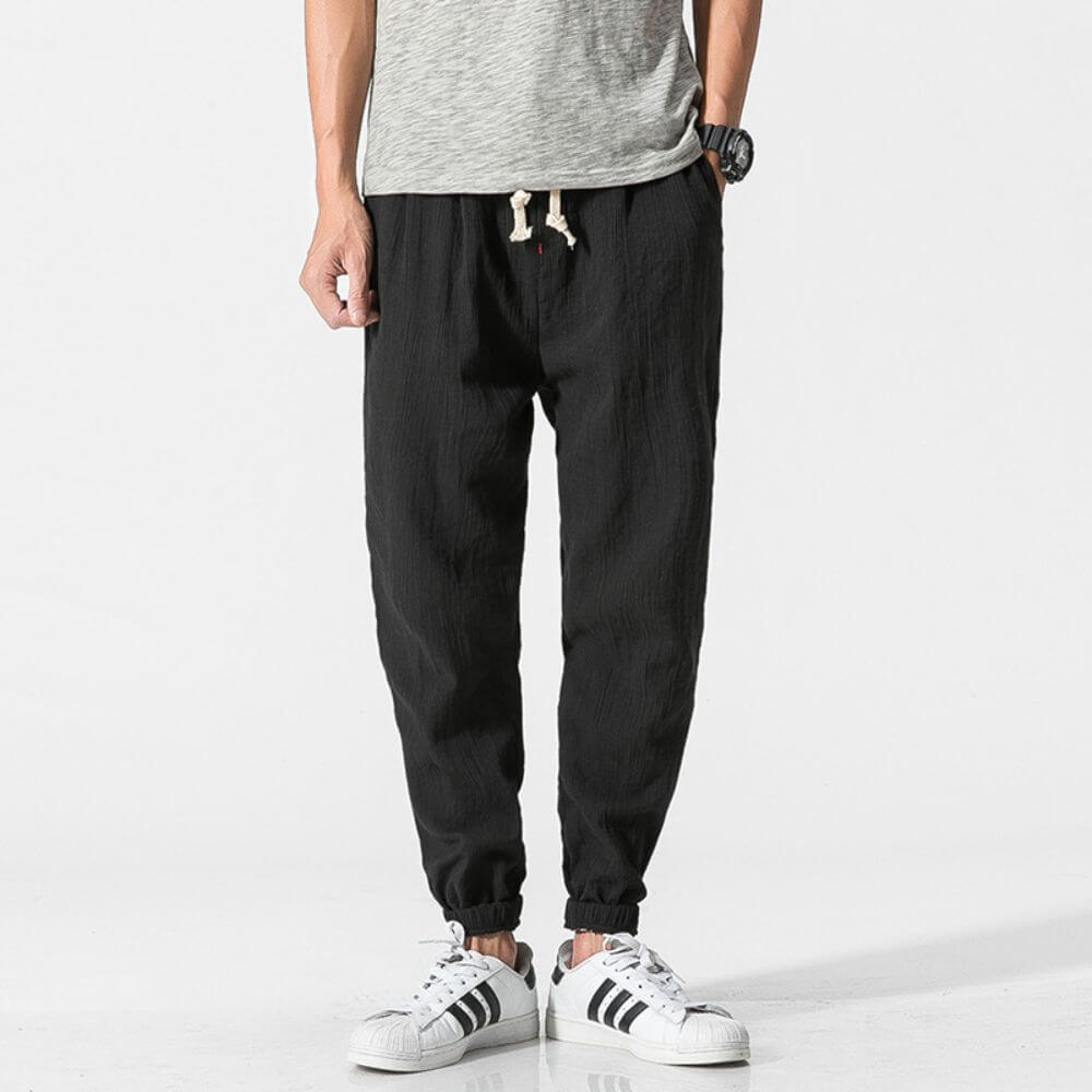 Linen Pants For Men Streetwave Modern Breathable Lightweight Comfort Versatile For Casual And Dressy