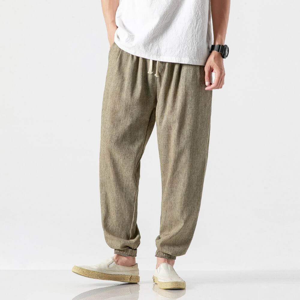 Linen Pants For Men Streetwave Modern Breathable Lightweight Comfort Versatile For Casual And Dressy