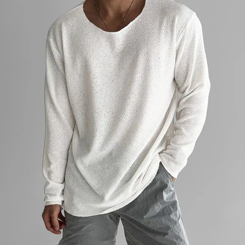 Achmed Breathable Mens Pullover Lightweight Comfort For Office And Weekend Wear